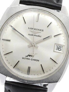 LONGINES Ultracron Date Silver Dial Automatic Men's Watch